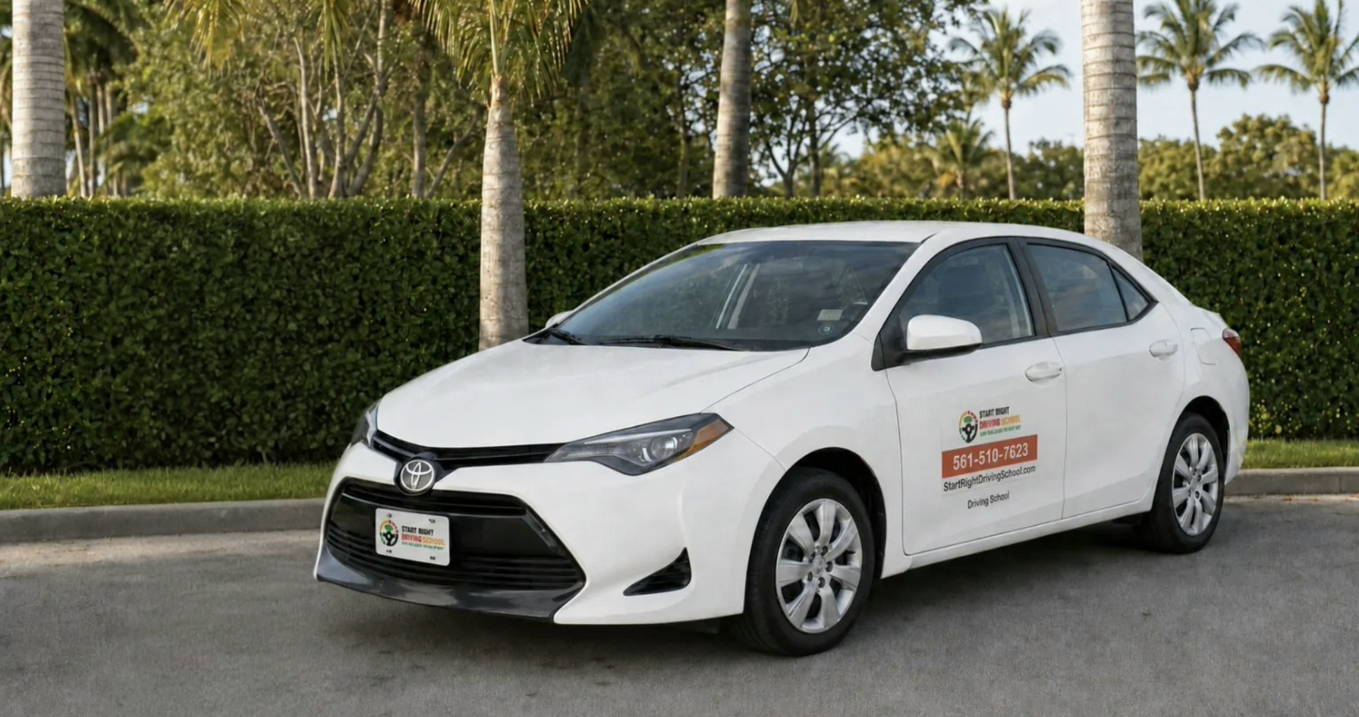 Start Right Driving School training vehicle